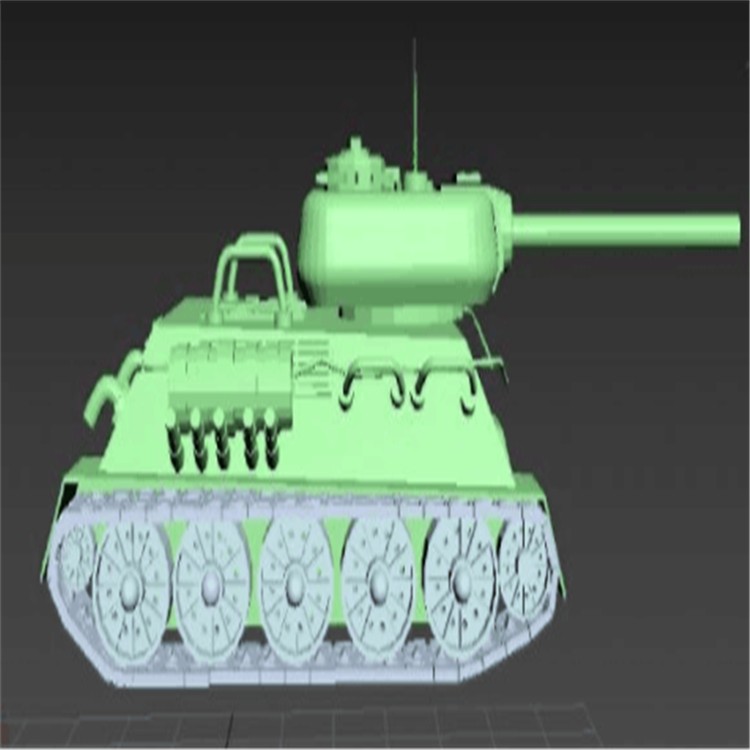 大渡口充气军用坦克模型